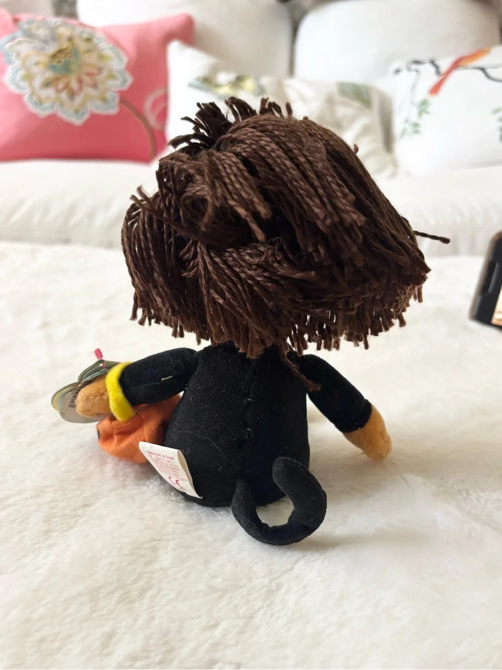 5/$15 🩷 MUST BUNDLE Ty Dora Halloween Plush Doll with Brown Yarn Hair